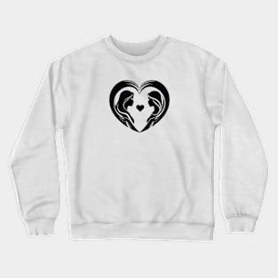 Lesbian Love Spark - I Love My Valentine Crewneck Sweatshirt